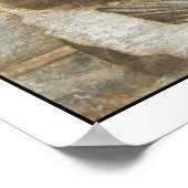 リングサイドボクシングシーンのポスター ポスター (角)