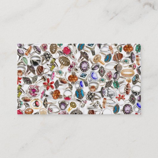 リングジュエリー名刺 名刺 (正面)