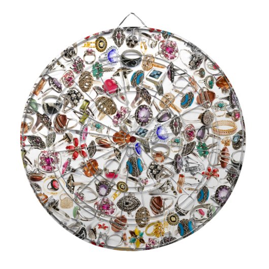 リングジュエリー ダーツボード (正面)