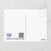 リングタリングダックハッピーバースデーはがき ポストカード (裏面)