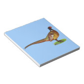 リングネックキジ鶏 ノートパッド (アングル)