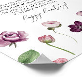 リングハント フローラル ブライダルシャワー ゲーム サイン (角)