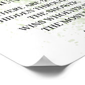 リングハント ユーカリ ブライダルシャワー ゲーム サイン (角)