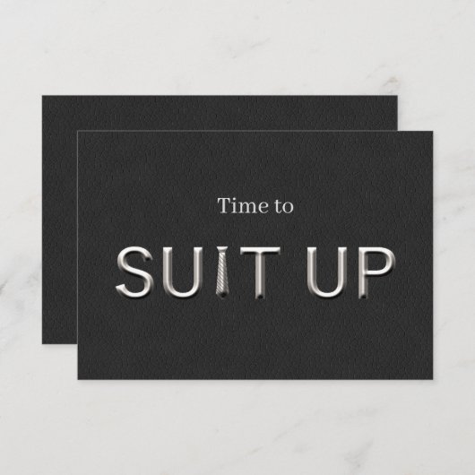 リングベアの結婚プロポーズカード サンキューカード (正面/裏面)