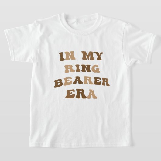 リングベアラーの時代のTシャツ かわいい指輪の少年 幼児 Tシャツ (レイダウン)