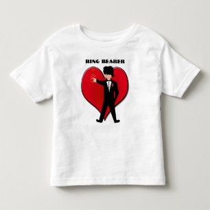リングベアラーシャツ - 結婚式 - トドラーTシャツ