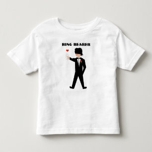 リングベアラーシャツ - 結婚式 - トドラーTシャツ