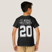 リングベアラーセキュリティTシャツ Tシャツ (裏面フル)