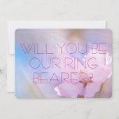 リングベアラー 招待状 カード (正面)