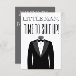 リングベアーにお願いするプロポーズの招待状 招待状