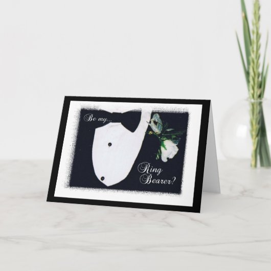 リングボアをやってくれない？ 招待状 (正面)