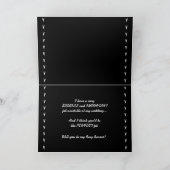 リングボーイ 結婚式招待状 招待状 (内部)