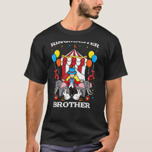リングマスターブラザーサーカスイベントスタッフリングリリーダーB Tシャツ