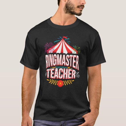 リングマスター先生回路カーニバル新学期 Tシャツ (正面)