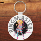 リングマスター（ブロンド）キーチェーン キーホルダー (正面)