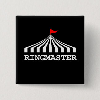 リングマスター – Circus Showman Ringmaster 缶バッジ