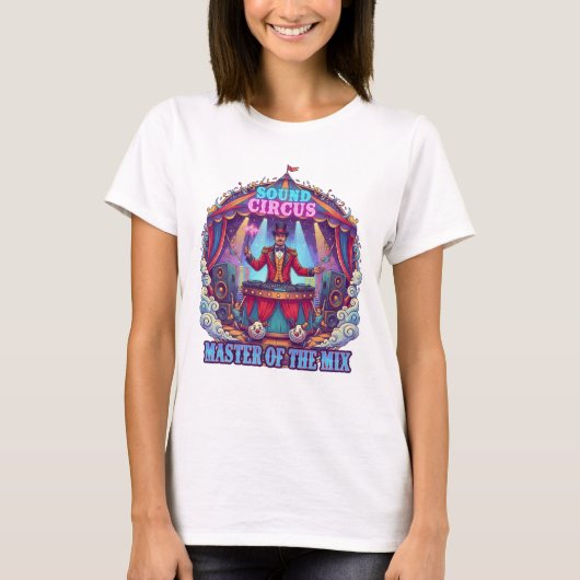 リングマスターDJサーカスTシャツ Tシャツ (正面)