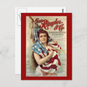 リングラー&コラーガービールズヴィンテージアメリカナ ポストカード (正面/裏面)