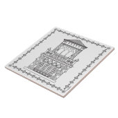 リングリングミュージアムカダザンタワー タイル (側面)