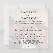 リング上の色結婚のカップルの針 (裏面)