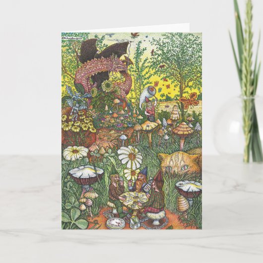 リング周期の挨拶状 カード (正面)