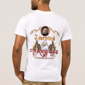 リング周期の生存者 Tシャツ (裏面)