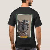 リング後につかれたLemur Tシャツ (裏面)