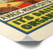 リング状の眉。サーカス ポスター (角)