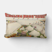 リング状の眉。サーカス ランバークッション (正面)