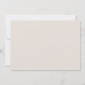 リング結婚ボウ優雅な結婚式 セーブザデート (裏面)