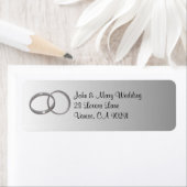 リング結婚住所 シール (インサイチュ)