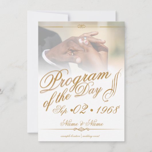 リング金ゴールド上の結婚色のカップルの針 (正面)