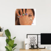 リング!クロップ ポスター (ホームオフィス)