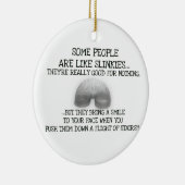 リンケージのような人もいる セラミックオーナメント (右)