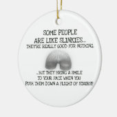 リンケージのような人もいる セラミックオーナメント (左)