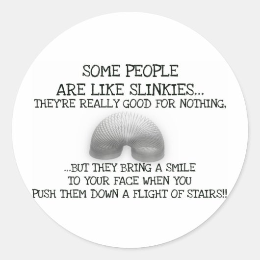 リンケージのような人もいる ラウンドシール (正面)