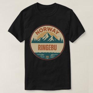 リンゲブー、ノルウェー ノルウェー王国 Tシャツ