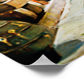 リンコンガレゴ（アプンテ）/ガリシア語（スケッチ） ポスター (角)