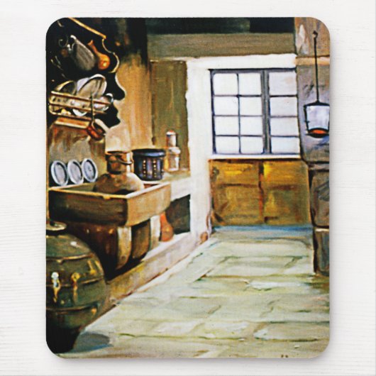 リンコンガレゴ（アプンテ）/ガリシア語（スケッチ） マウスパッド (正面)