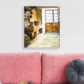 リンコン·ガレゴ（アプンテ）/ガリシアン·ヌック（スケッチ） キャンバスプリント (インサイチュ (リビング))