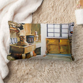 リンコン·ガレゴ（アプンテ）/ガリシアン·ヌック（スケッチ） ランバークッション (ブランケット)