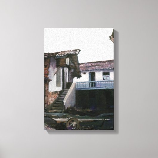 リンコン·デ·センチュレ（ルゴ）/センチュレのヌック（ルゴ） キャンバスプリント (正面)