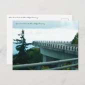 リンコーブビアドクト、ブルーリッジパークウェイポストカード ポストカード (正面/裏面)