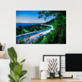 リンコーブviaductブルーリッジパーウェイ ポスター (ホームオフィス)