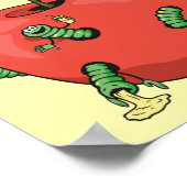 リンゴおもしろいの実 ポスター (角)