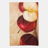 リンゴが三つ五つ キッチンタオル (縦)