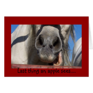 リンゴが最後に見るもの....カード