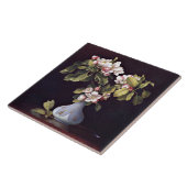 リンゴが花瓶に咲く タイル (側面)