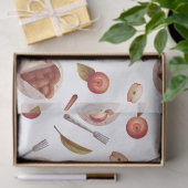 リンゴとアップルパイスライス 薄葉紙 (ギフト)