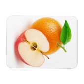 リンゴとオレンジ マグネット (横)